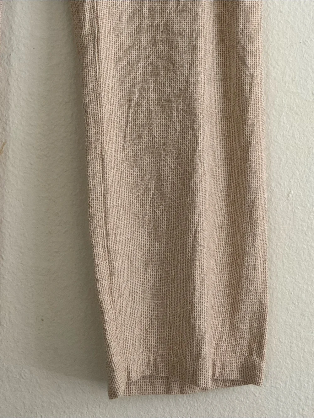Organic Natural Cotton Tan Pants - Picture 4 of 5